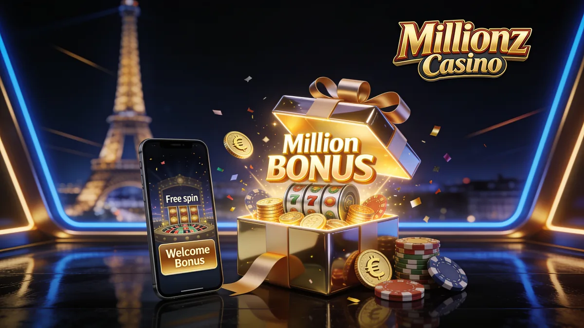 Bonus de bienvenue et offres promotionnelles de Millionz Casino — million casino en France