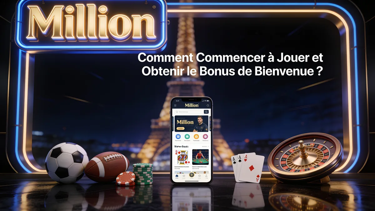 million casino en France — Comment Commencer à Jouer et Obtenir le Bonus de Bienvenue ?